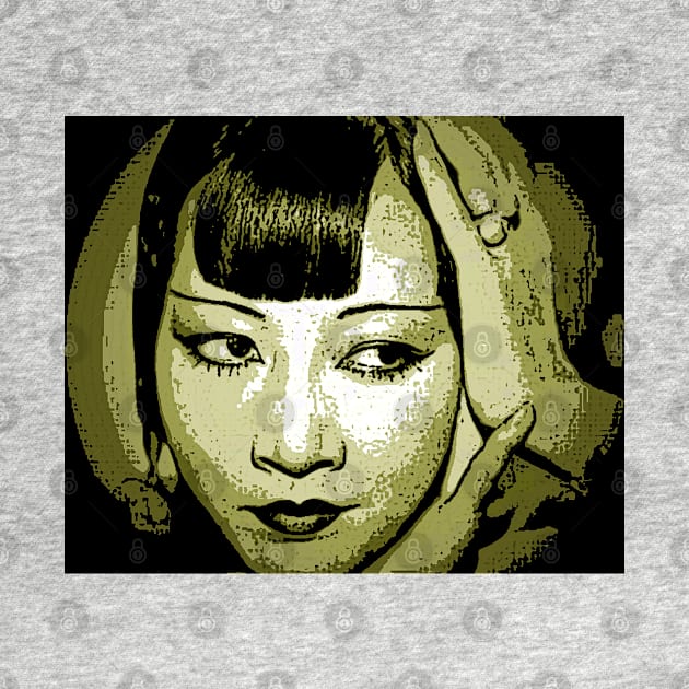 Anna May Wong moss grn by JerryGranamanPhotos71